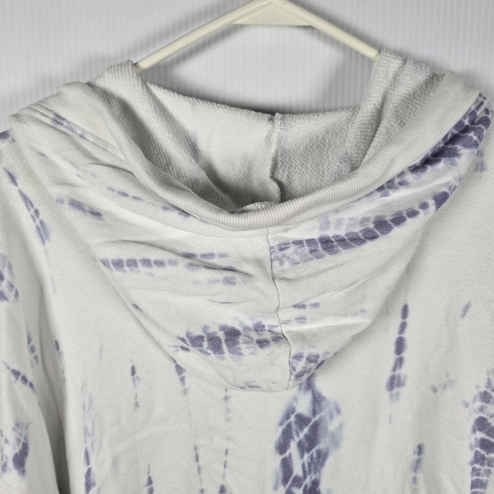 Rails Murray Hoodie Cloud Tie Dye Size Medium Womens Sweatshirt Blue White - Picture 10 of 15